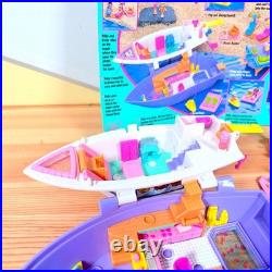 VTG Fun Cruise Boating World Polly Pocket Rare Playset Bluebird 100% Complete