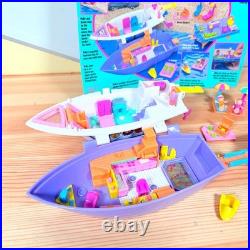 VTG Fun Cruise Boating World Polly Pocket Rare Playset Bluebird 100% Complete