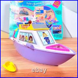 VTG Fun Cruise Boating World Polly Pocket Rare Playset Bluebird 100% Complete