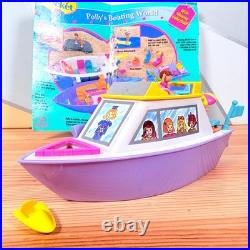 VTG Fun Cruise Boating World Polly Pocket Rare Playset Bluebird 100% Complete