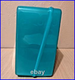 VTG HTF Polly Pocket Bluebird Up & Adam Lunchbox GREEN Horseriding Equestrian