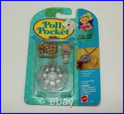 VTG MOC 1994 Polly Pcket 11949 Fairy Fun Flutter Fairy Necklace Pendant