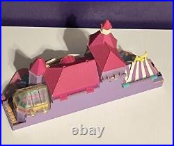 VTG POLLY POCKET Magical Mansion 1994 Bluebird Playset Lot Clubhouse Polyville