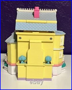 VTG POLLY POCKET Magical Mansion 1994 Bluebird Playset Lot Clubhouse Polyville