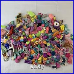 VTG Polly Pocket 15 Doll Lot With Accessories & Clothes Figures Pieces 2000s