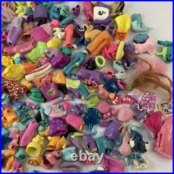 VTG Polly Pocket 15 Doll Lot With Accessories & Clothes Figures Pieces 2000s
