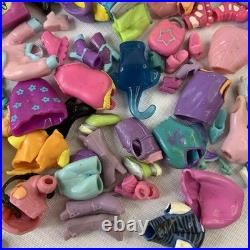 VTG Polly Pocket 15 Doll Lot With Accessories & Clothes Figures Pieces 2000s