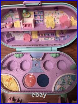 VTG Polly Pocket 1992 Babysitting Stamper, Unused, Sealed Ink, withfigurines