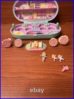 VTG Polly Pocket 1992 Babysitting Stamper, Unused, Sealed Ink, withfigurines