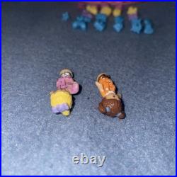 VTG Polly Pocket 1994 Birthday Party Surprise Compact 25 Pieces Banner Bluebird