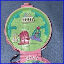 VTG Polly Pocket 1994 Birthday Party Surprise Compact 25 Pieces Banner Bluebird