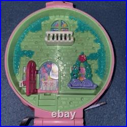 VTG Polly Pocket 1994 Birthday Party Surprise Compact 25 Pieces Banner Bluebird