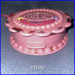 VTG Polly Pocket 1994 Birthday Party Surprise Compact 25 Pieces Banner Bluebird