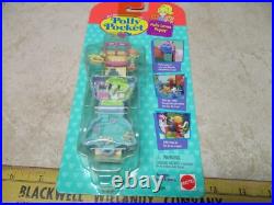 VTG Polly Pocket 1995 Polly Loves Puppy Wristband Bracelet Figure Playset NEW