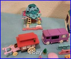 VTG. Polly Pocket Compact/Figures/Accessories Lot. Bluebird. 90+ pcs. 1990's