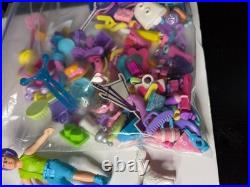 VTG Polly Pocket Lot Dolls Accessories Clothes. 19 Dolls & 100's Of Accessories