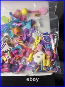 VTG Polly Pocket Lot Dolls Accessories Clothes. 19 Dolls & 100's Of Accessories