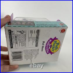 VTG Polly Pocket Pollyville Pet Store Doll Mattel 1994 No. 11198 NRFB BRAND NEW