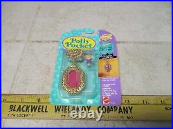 VTG Polly Pocket Pretty Polly Locket Necklace NEW & SEALED MOC 1994 RARE 11946