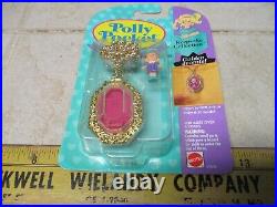 VTG Polly Pocket Pretty Polly Locket Necklace NEW & SEALED MOC 1994 RARE 11946