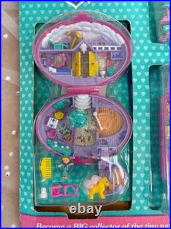 VTG Polly Pocket Special Treasures Deluxe Gift Set Sealed Bluebird Horse DS29