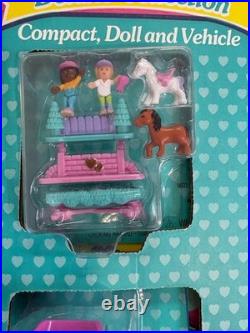 VTG Polly Pocket Special Treasures Deluxe Gift Set Sealed Bluebird Horse DS29