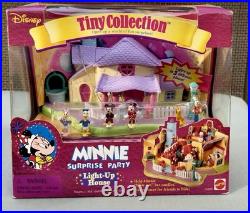 VTG Polly Pocket Tiny Collection Minnie Mouse Surprise Party Mini Playset BNIB VTG Polly Pocket Tiny Collection Minnie Mouse Surprise Party Mini Playset BNIB