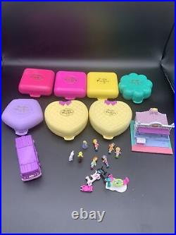 VTG Polly Pocket lot of 9 1989-1994 Compact Van Pet Store Some Accessories READ
