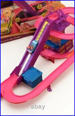 VTG Rare 2007 Polly Pocket Pollywheels Race to the Mall Play Set Collectible