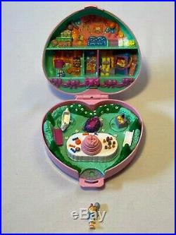 Very Rare 1992 Vintage Polly Pocket Party Time Stamper Birthday Compact Figure
