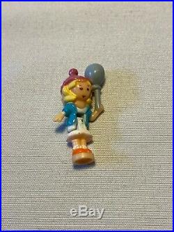 Very Rare 1992 Vintage Polly Pocket Party Time Stamper Birthday Compact Figure