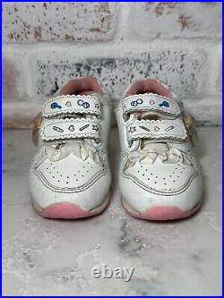 Very Rare Collectible VTG Polly Pocket Sneakers Shoes with Doll Toddler Size 6