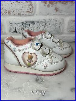 Very Rare Collectible VTG Polly Pocket Sneakers Shoes with Doll Toddler Size 6