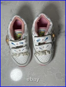 Very Rare Collectible VTG Polly Pocket Sneakers Shoes with Doll Toddler Size 6