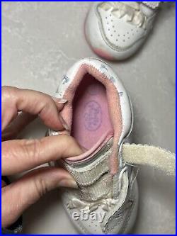 Very Rare Collectible VTG Polly Pocket Sneakers Shoes with Doll Toddler Size 6