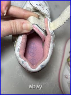 Very Rare Collectible VTG Polly Pocket Sneakers Shoes with Doll Toddler Size 6