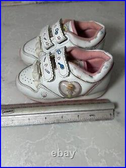 Very Rare Collectible VTG Polly Pocket Sneakers Shoes with Doll Toddler Size 6