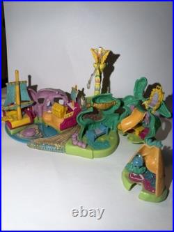 Very Rare Disney Vintage Bluebird Polly Pocket 1997 Peter Pan Neverland Playset