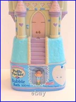 Very Rare Vintage Polly Pocket Castle Bubble Bath U. K Exclusive 1994 Bluebird