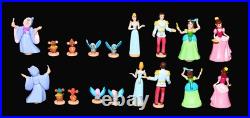 Vintag Polly Pocket Disney Cinderella Royal Carriage, Figures, Accessories, Key Vintag Polly Pocket Disney Cinderella Royal Carriage, Figures, Accessories, Key