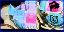 Vintag Polly Pocket Disney Cinderella Royal Carriage, Figures, Accessories, Key Vintag Polly Pocket Disney Cinderella Royal Carriage, Figures, Accessories, Key