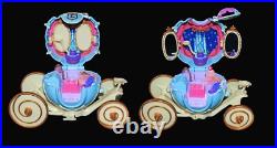 Vintag Polly Pocket Disney Cinderella Royal Carriage, Figures, Accessories, Key Vintag Polly Pocket Disney Cinderella Royal Carriage, Figures, Accessories, Key