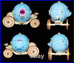 Vintag Polly Pocket Disney Cinderella Royal Carriage, Figures, Accessories, Key Vintag Polly Pocket Disney Cinderella Royal Carriage, Figures, Accessories, Key