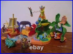 Vintage1997 Bluebird Disney Polly Pocket Peter Pan Neverland Playset 100% RARE+