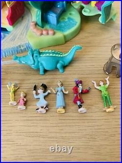 Vintage1997 Bluebird Disney Polly Pocket Peter Pan Neverland Playset 100% RARE