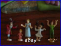 Vintage1997 Bluebird Disney Polly Pocket Peter Pan Neverland Playset 98% RARE