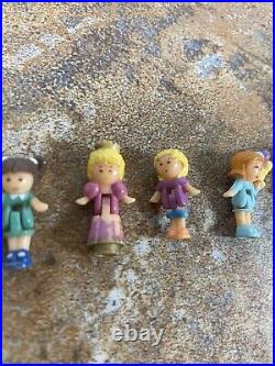 Vintage 1989 & 1992-1995 Bluebird Polly Pocket Figures Lot Of 10