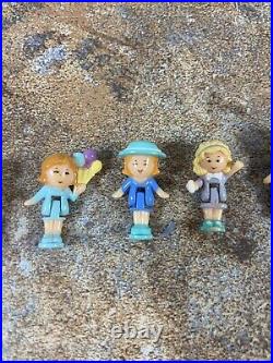 Vintage 1989 & 1992-1995 Bluebird Polly Pocket Figures Lot Of 10