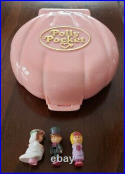 Vintage 1989 Bluebird Polly Pocket Wedding Chapel Compact Playset