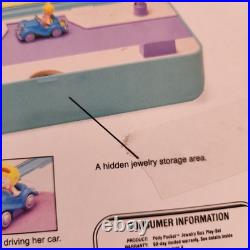 Vintage 1989 Polly Pocket Jewelry Box Play-Set Bluebird Mattel COMPLETE with Box